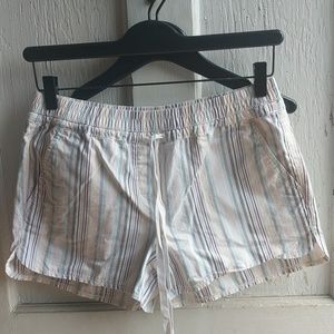 Loft Striped Multi Colored Soft Shorts